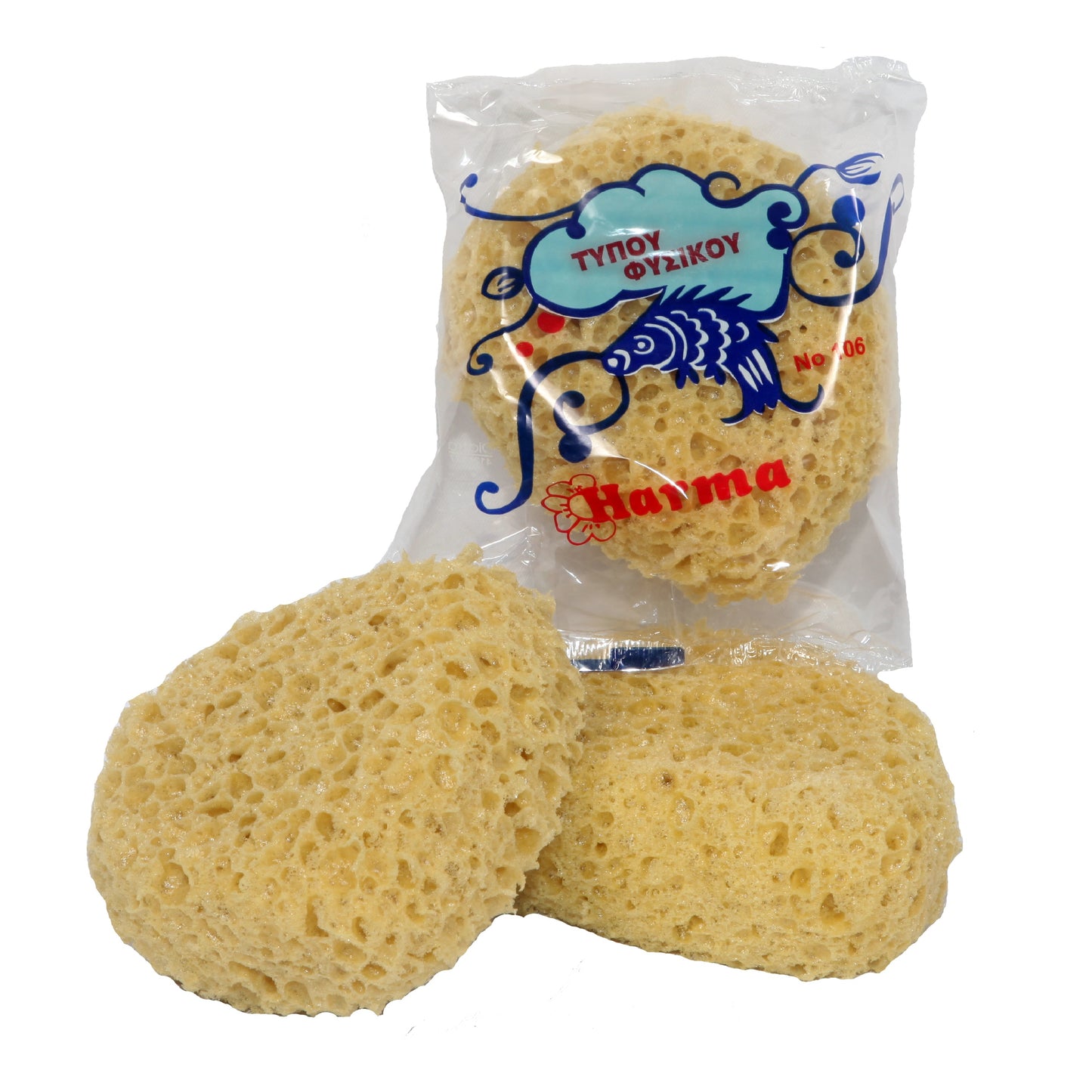 Σφουγγάρι Σώματος Τύπου Φυσικό 24τεμ/πακ